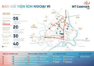 Vị trí Eastmark City Điền Phúc Thành